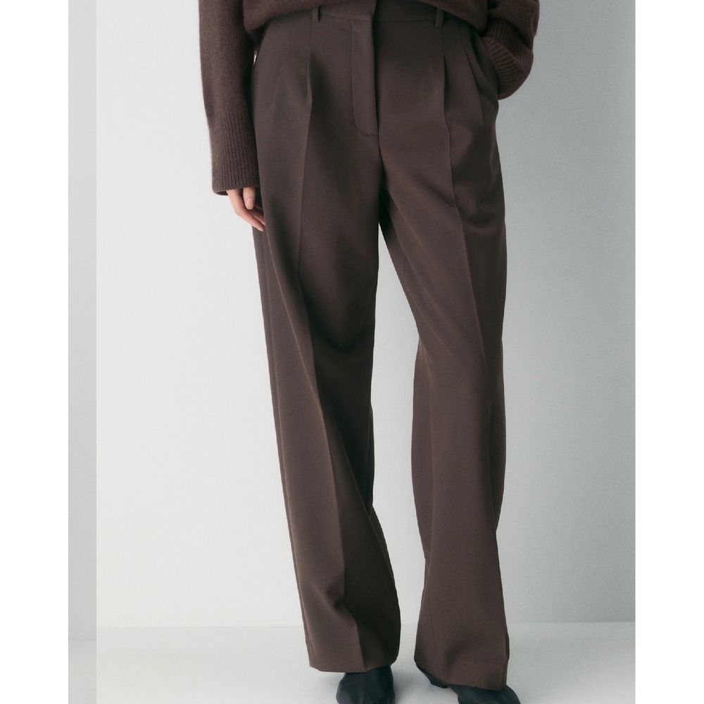 Aritzia The Effortless Pant – Rich Mocha Brown – Women's 8 Regular – NWT